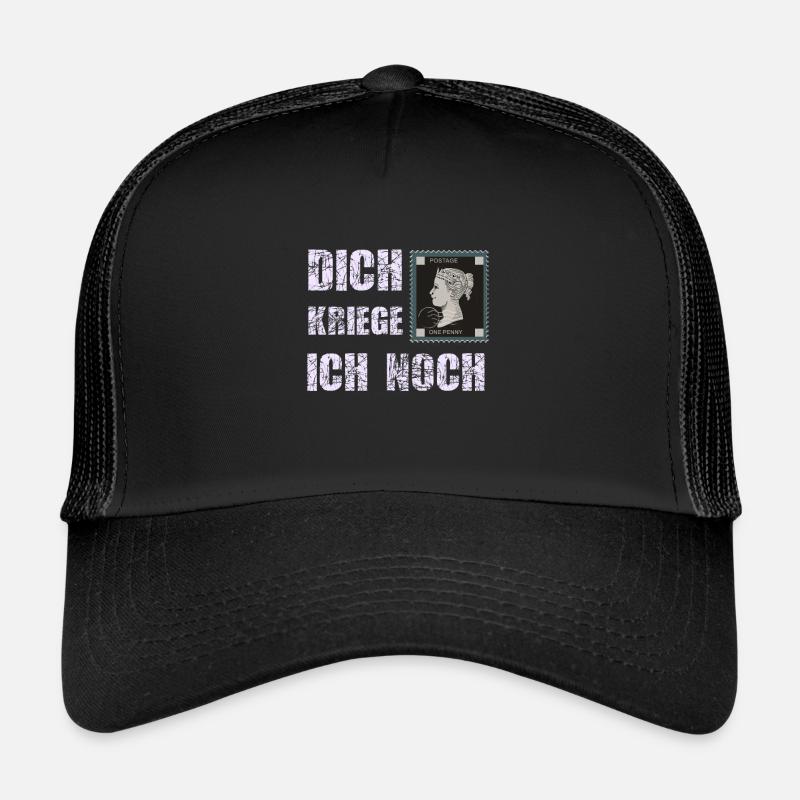 briefmarke dich kriege ich noch Trucker Cap