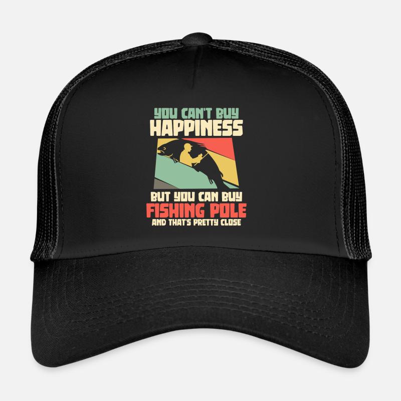 Pêche Poisson Pêcheur Pêcheur Pêche Casquette trucker 