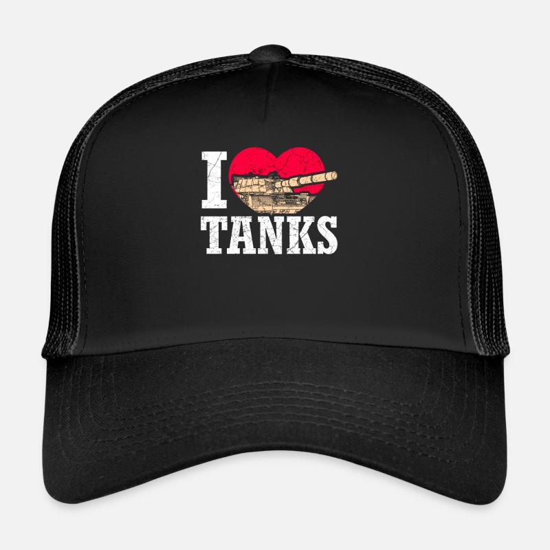 J'adore les chars I Frank the Tank I des munitions? Casquette trucker 