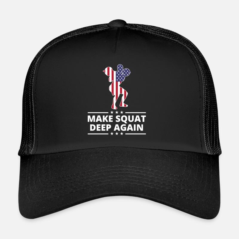 Squats Squats - Trucker Cap - black/black