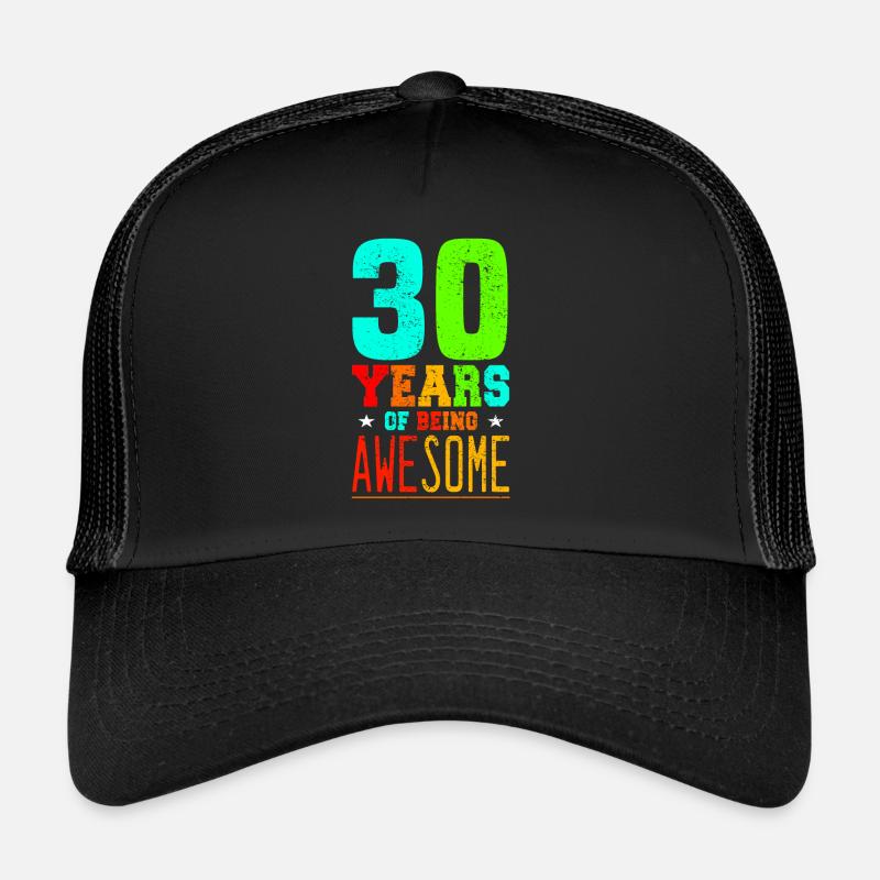 30. Geburtstag Feier Geschenkidee Trucker Cap