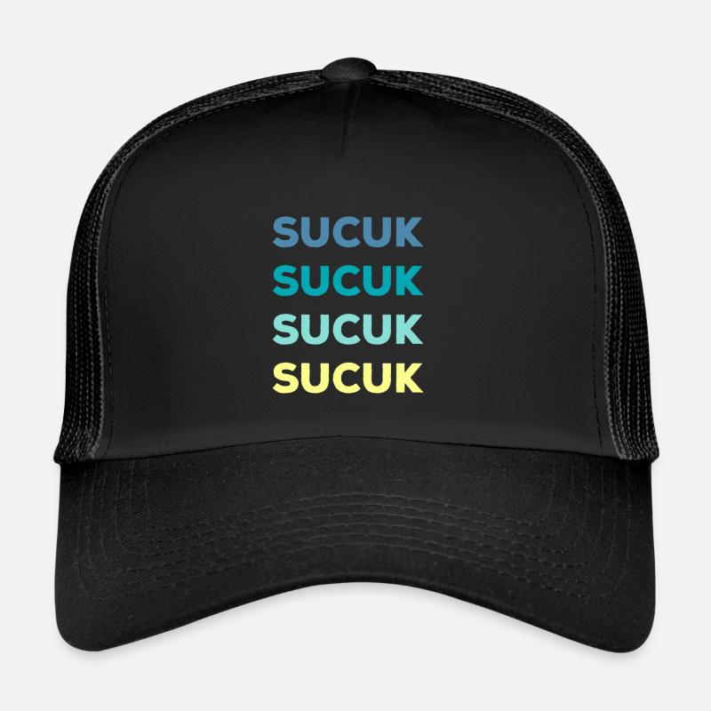 Sucuk Knoblauchwurst Vintage Trucker Cap