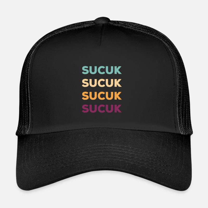 Sucuk Knoblauchwurst Vintage Trucker Cap