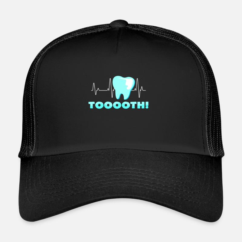 dent Casquette trucker 