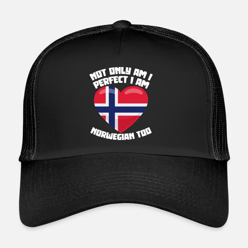 Norweger Perfekt Norwegen Norwegisch Trucker Cap