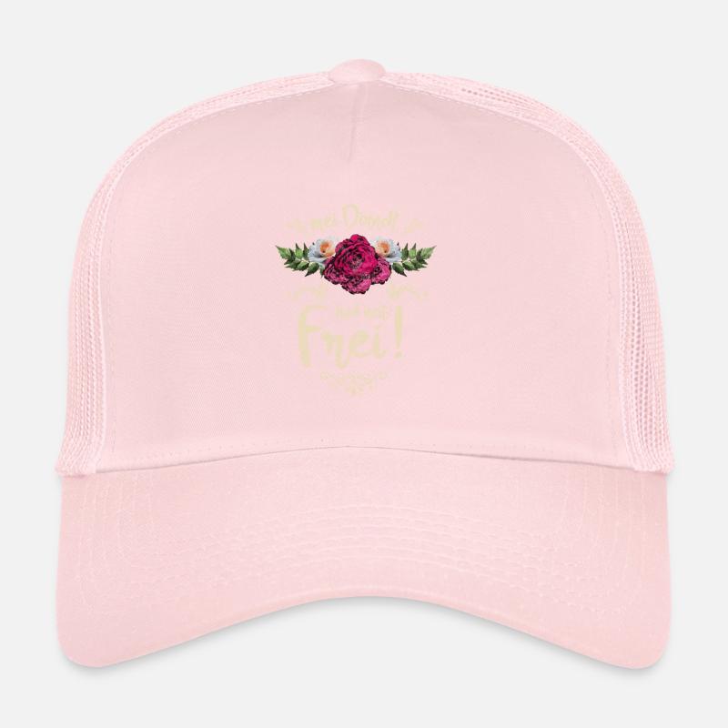 Lustiger Dirndl Spruch für Biertrinker Geschenk Trucker Cap