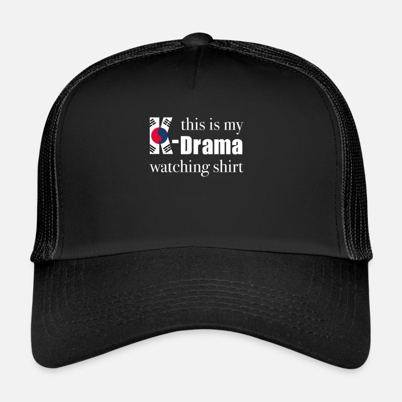 C'est ma chemise de surveillance KDrama Casquette trucker 