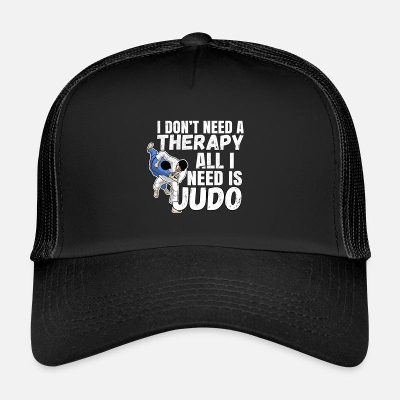 Judo - Casquette trucker  - noir/noir