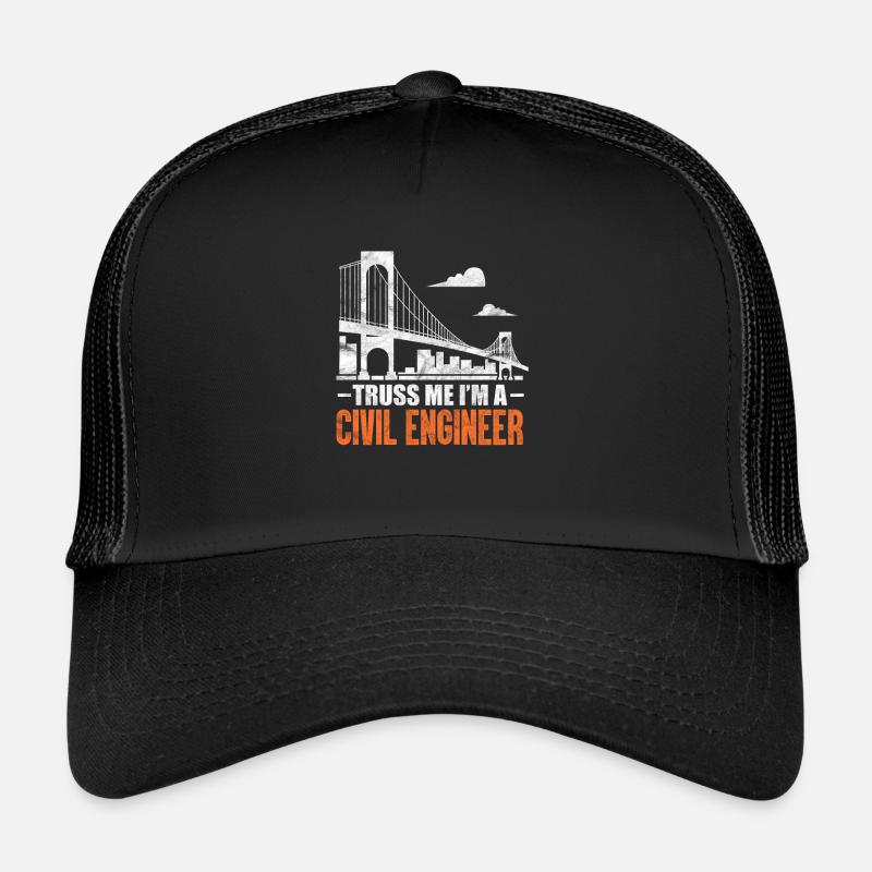 Civil engineer engineer architect construction gift Trucker Cap