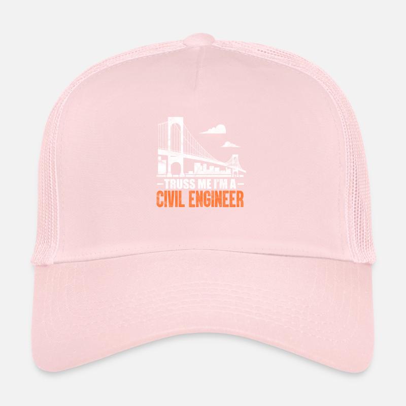 Civil engineer engineer architect construction gift Trucker Cap