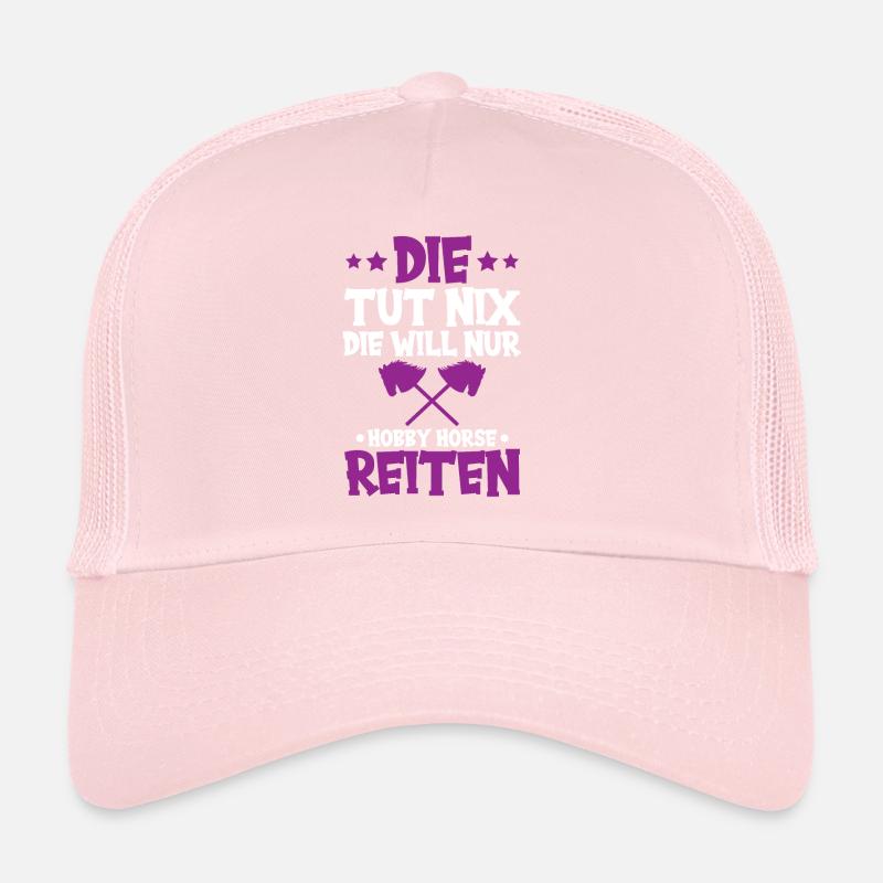 Hobby Horsing Steckenpferd Geschenkidee Trucker Cap