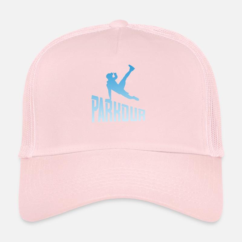 Athlète de course libre de Parkour Freerunner Casquette trucker 