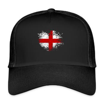 Union Jack - Trucker Cap - black/black - Front