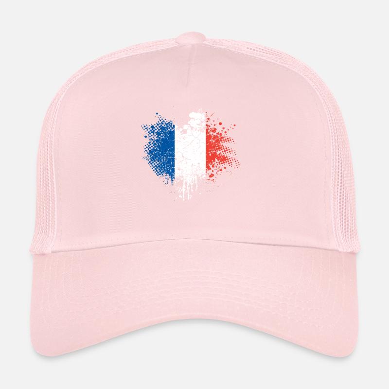France Flag Trucker Cap