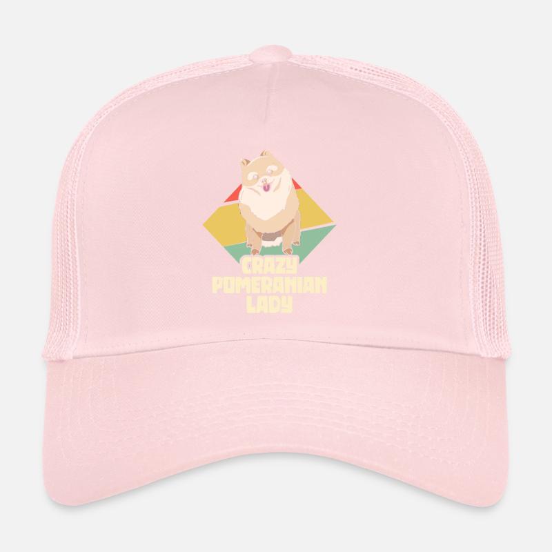 Crazy Pomeranian Lady - Miniature Spitz Pom Trucker Cap