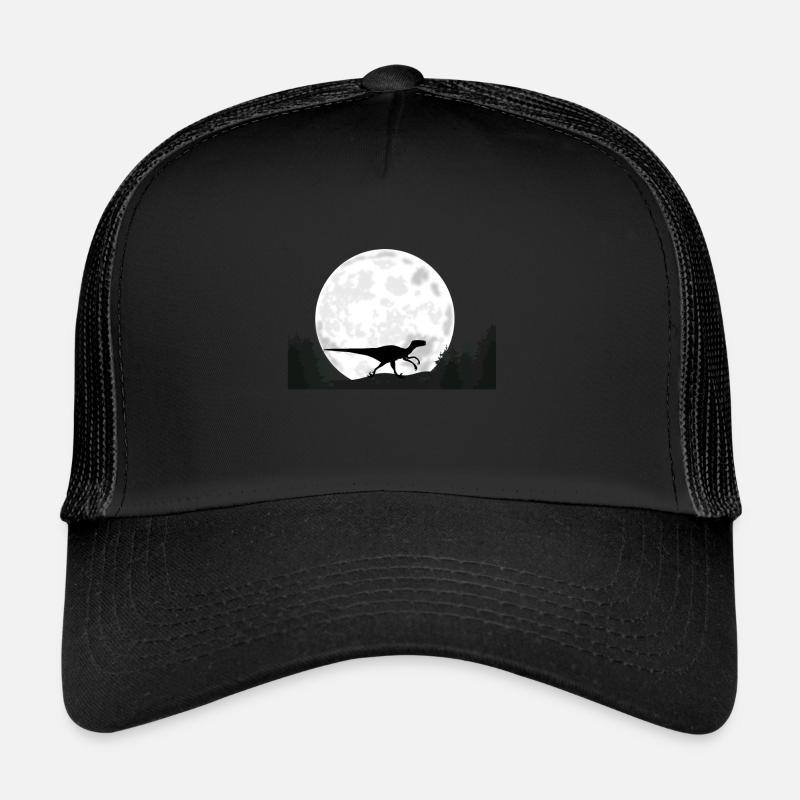 Dinosaur Velociraptor Trucker Cap