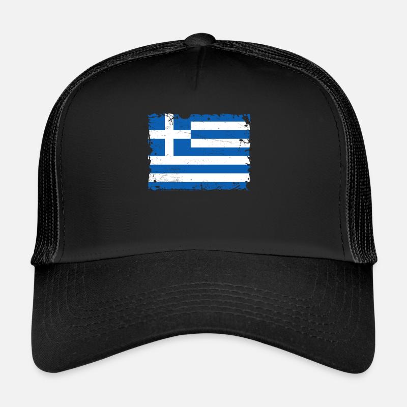 Grèce Pavillon Casquette trucker 