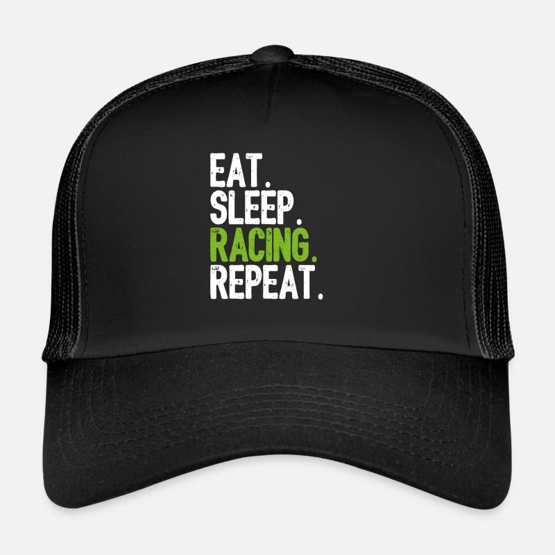 Virtual Racing Racer Racing Player Gamer Gift Trucker Cap