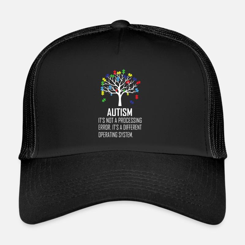 Autismus Awareness Spruch Trucker Cap