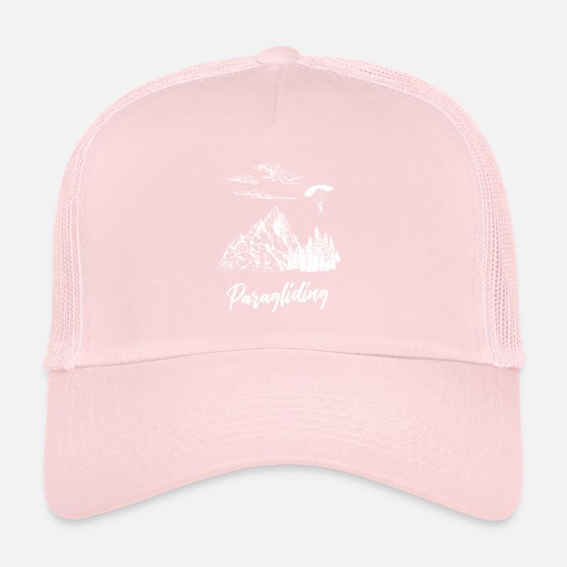 Montagnes de parapente Casquette trucker 