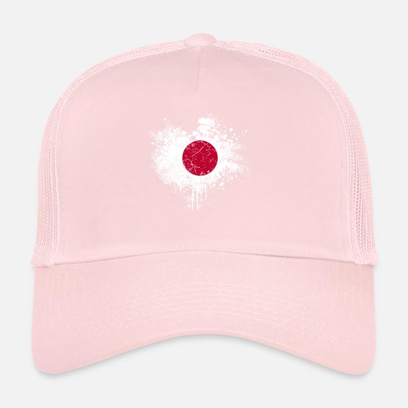 Drapeau du Japon Casquette trucker 