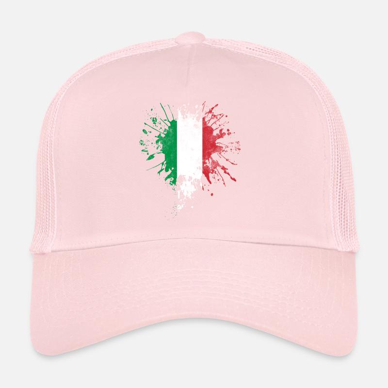 Italy Flag Trucker Cap