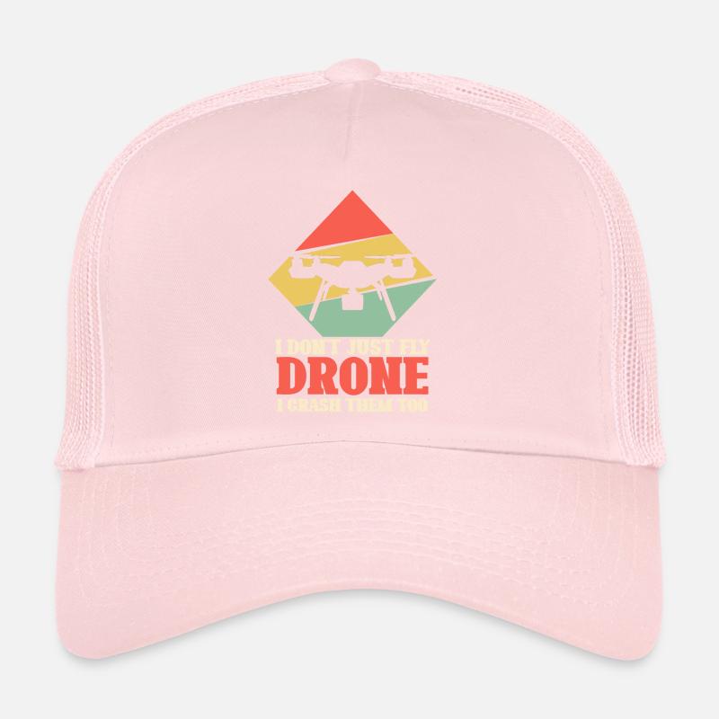 Je ne fais pas que voler un drone, je les écrase aussi Casquette trucker 