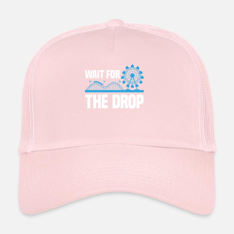 Funny roller coaster lover theme park fun fair Trucker Cap