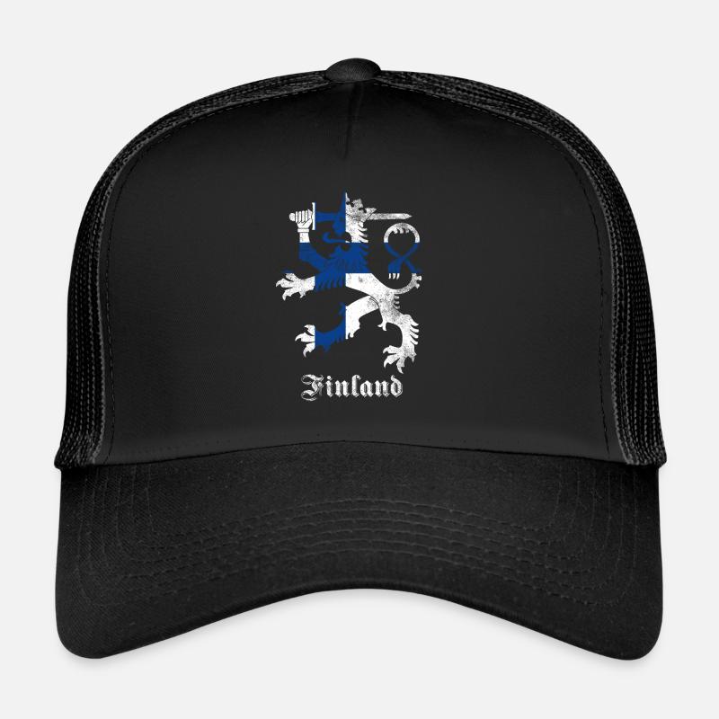 Finlande Armoiries Casquette trucker 