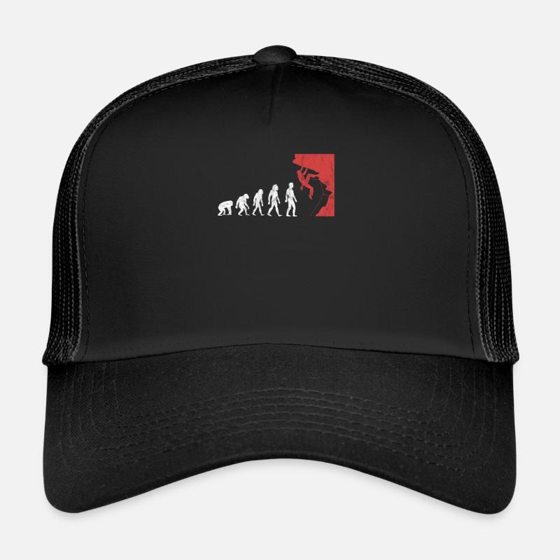 Climbing Evolution Mountain Climbers Mountaineering Trucker Cap