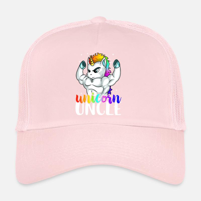 Unicorn Uncle Unclecorn conçoit pour les hommes virils Casquette trucker 