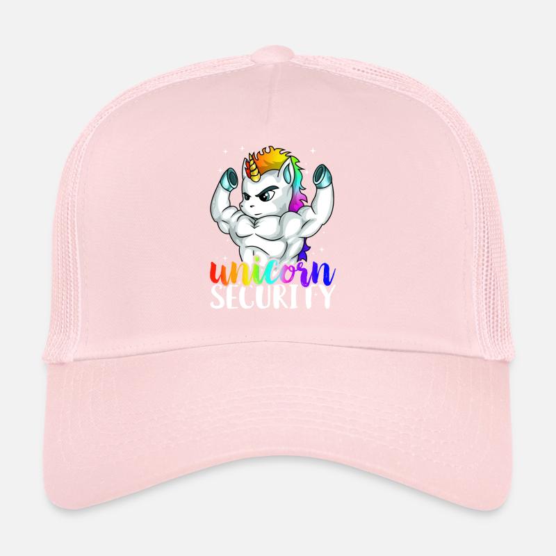 Licorne Security Squad Muscle Tee Drôle de papa Casquette trucker 