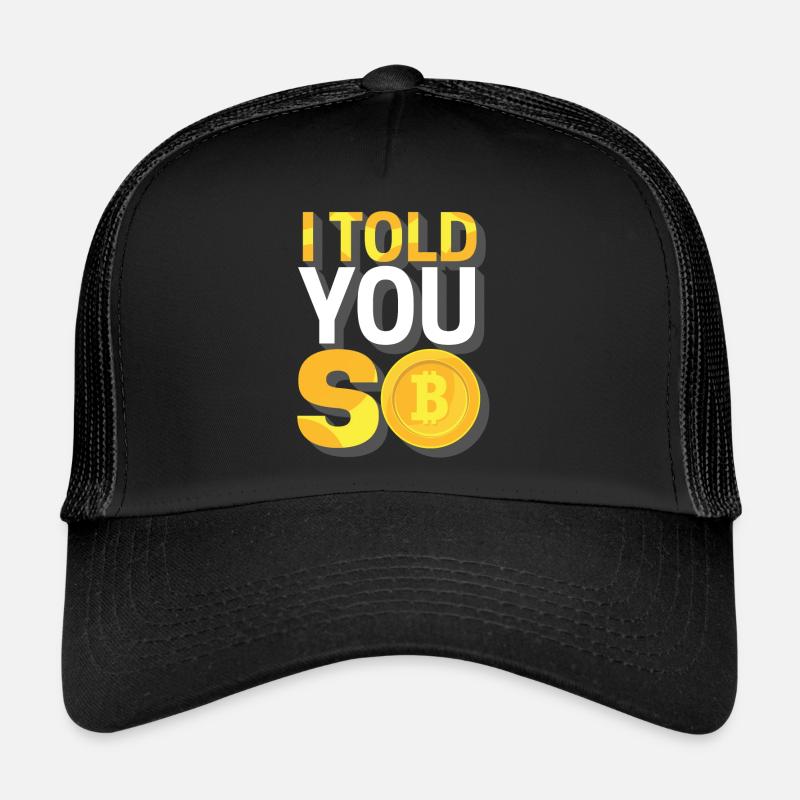 Bitcoin Trucker Cap