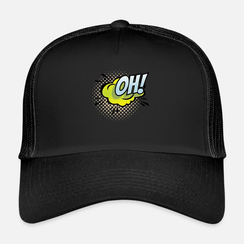 Cooles 90er Design OH! Trucker Cap