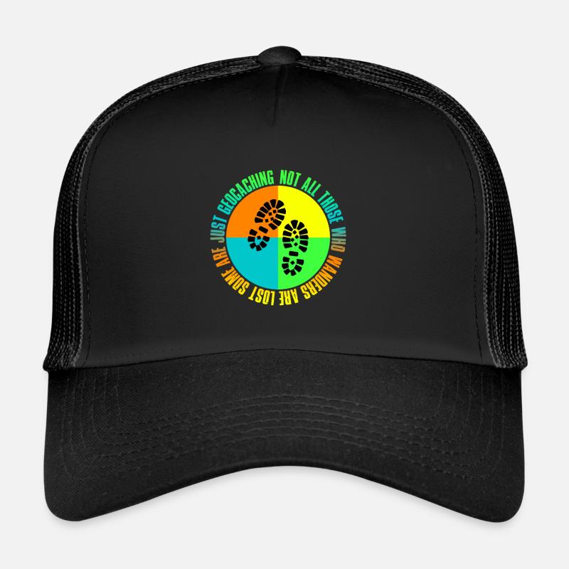 Chasse au trésor avec des amis cadeaux de géocaching GPS Casquette trucker 
