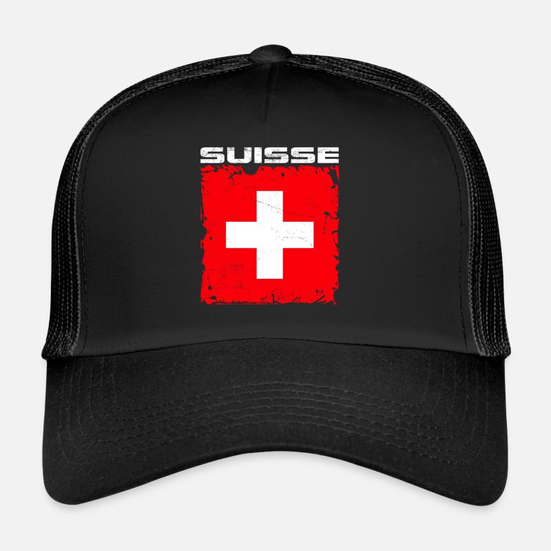 Schweiz Fan Trucker Cap