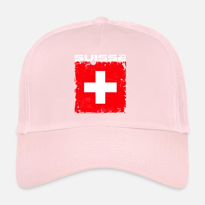 Suisse Fan Casquette trucker 