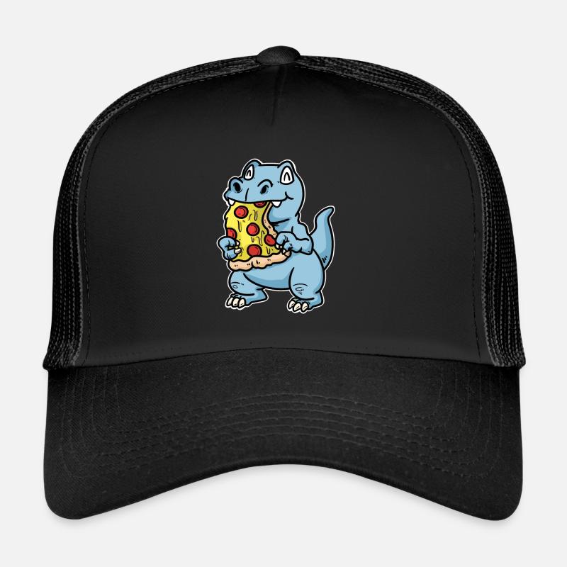 Pizza tranche pizza salami pizza Casquette trucker 