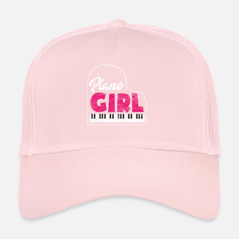 Piano Mädchen Trucker Cap