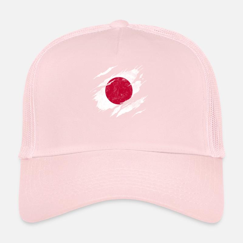 Drapeau du Japon Casquette trucker 