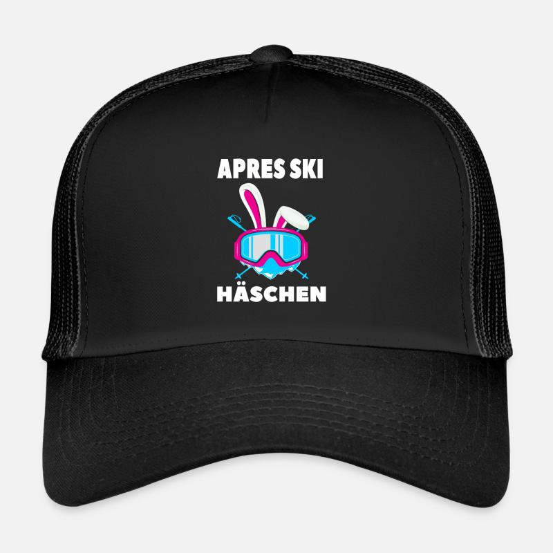 Apres Ski Häschen Skihase Geschenk Trucker Cap