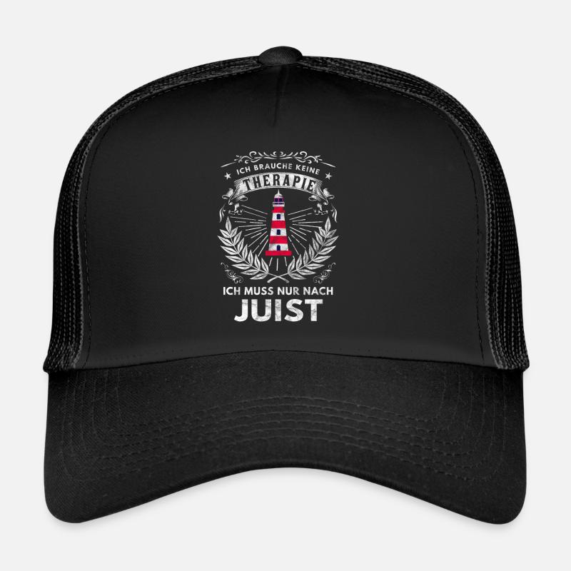 Juist Insel Urlaub Souvenir Trucker Cap