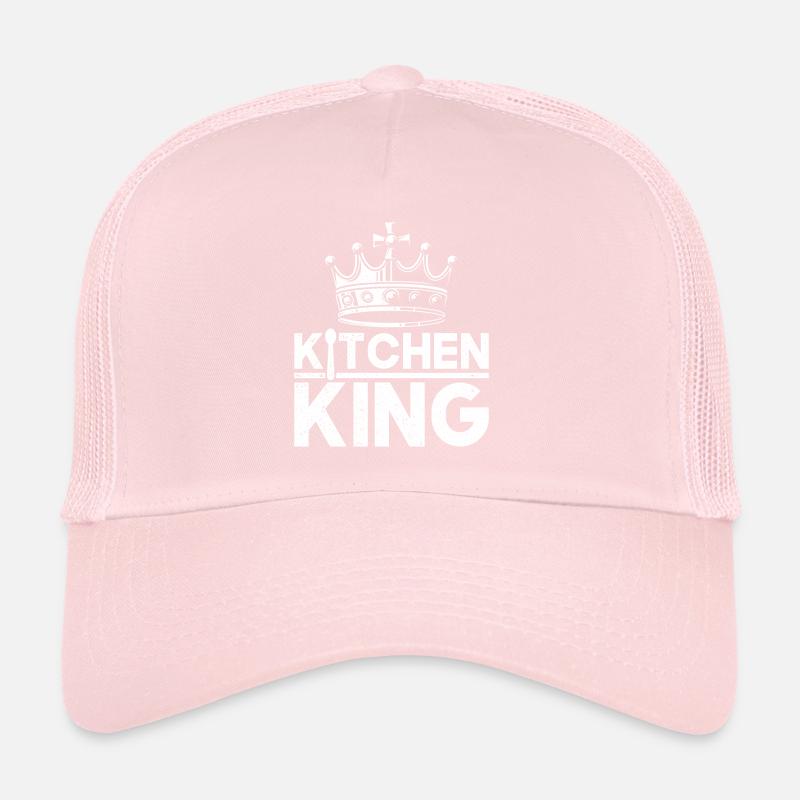 Kitchen King Hobby Chef Funny Chef Gift Man Trucker Cap