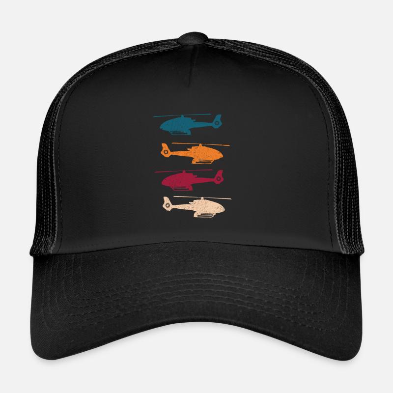 120 Hubschrauber Helikopter Rettungshubschrauber Trucker Cap