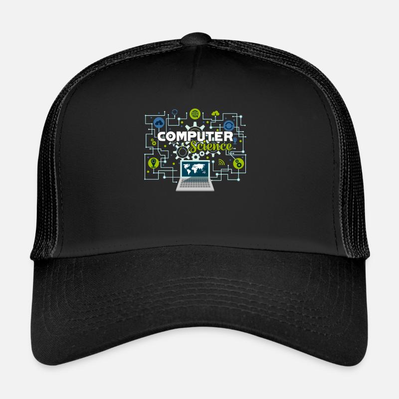 Informatique Fier de l'informatique Casquette trucker 