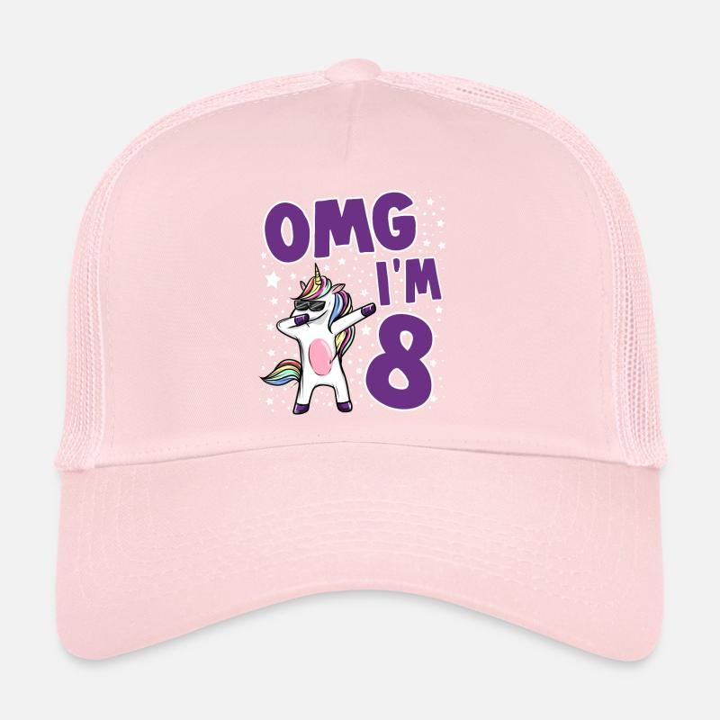 OMG I AM 8 Trucker Cap