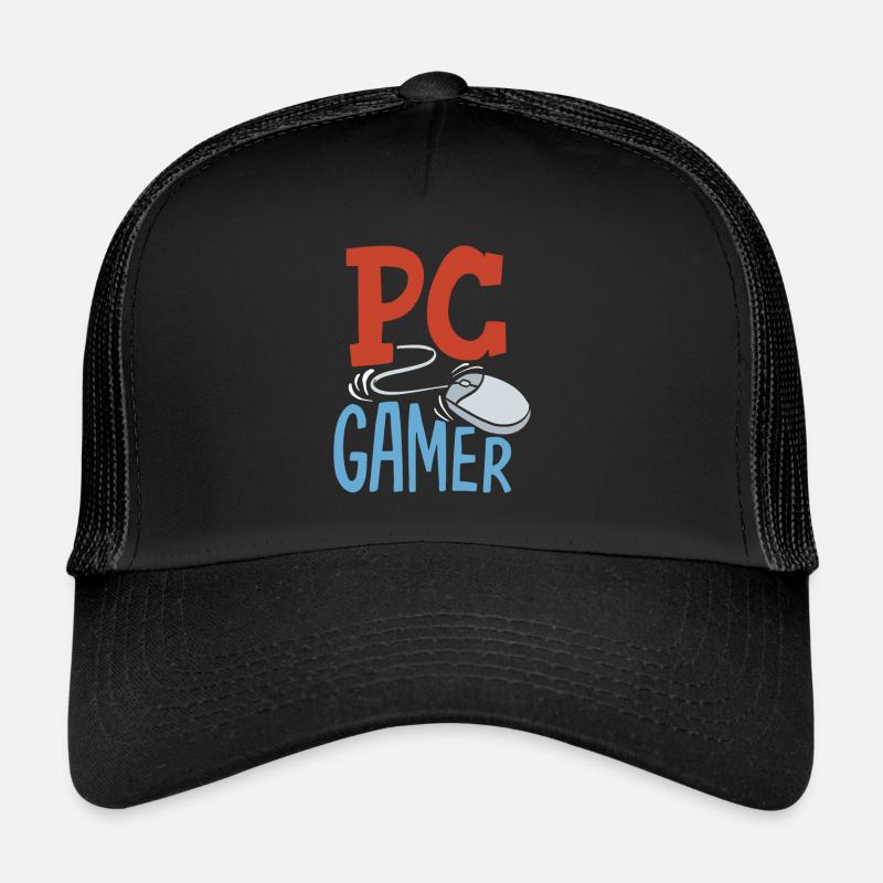 PC-Gamer, Desktop Zocker Trucker Cap