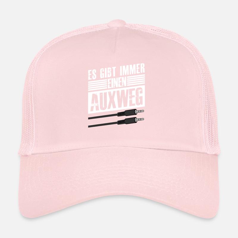 Sound engineer nerd with Auxweg saying Trucker Cap