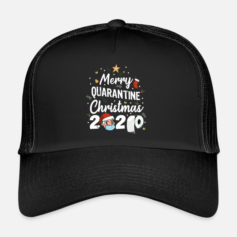 Joyeux Noël 2020 en quarantaine Casquette trucker 