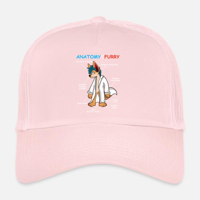 Cadeau de propriétaire de fourrure d'animal à fourrure anatomie Casquette trucker 